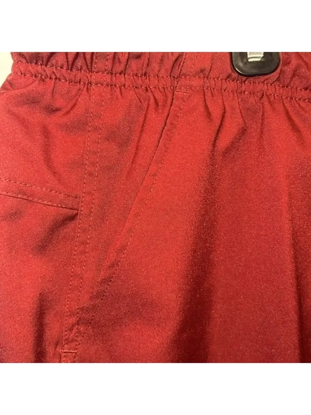 DSG Men’s Recreation Shorts, Size 2XL, Waist 22”, Length 18”, Deep Brick Color